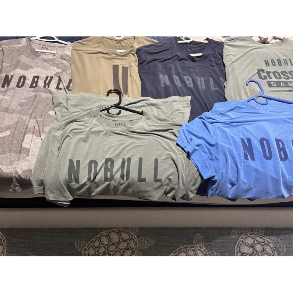 6 NoBull Teeshirts size 3xl in great shape